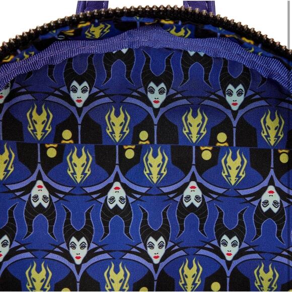 Loungefly Disney Backpack Maleficent Dragon Lenticular and GITD Mini Backpack main image 6